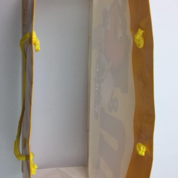 M&M Peanut Yellow Gift Bag Reusable Recycle - Picture 3 of 6